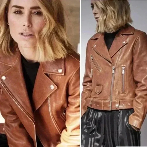 Anine Bing Jackets Coats Anine Bing Benjamin Leather Moto